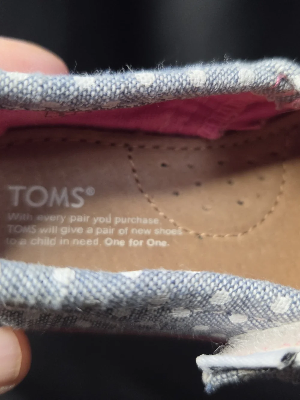 Toms cute slip